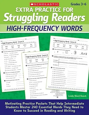 Hochfrequente Wörter, Klassen 3-6 - High-Frequency Words, Grades 3-6