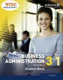 BTEC Entry 3/Level 1 Business Administration Student Book