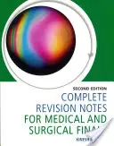 Vollständige Revisionsnotizen für medizinische und chirurgische Abschlussprüfungen - Complete Revision Notes for Medical and Surgical Finals