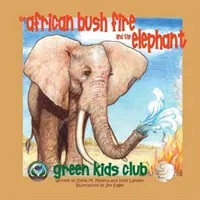 Afrikanisches Buschfeuer und der Elefant - African Bush Fire and the Elephant