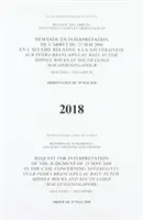 Berichte über Urteile, Gutachten und Beschlüsse: Ersuchen um Auslegung des Urteils vom 23. Mai 2008 in der Rechtssache betreffend die Souveränität über - Reports of Judgments, Advisory Opinions and Orders: Request for Interpretation of the Judgment of 23 May 2008 in the Case Concerning Sovereignty Over