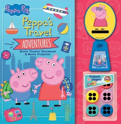 Peppa Pig: Peppas Reiseabenteuer Geschichtenbuch & Filmprojektor - Peppa Pig: Peppa's Travel Adventures Storybook & Movie Projector