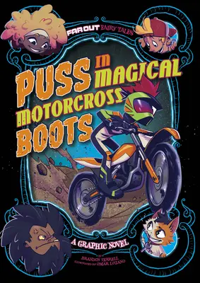 Der Kater in magischen Motocross-Stiefeln: Eine Graphic Novel - Puss in Magical Motocross Boots: A Graphic Novel