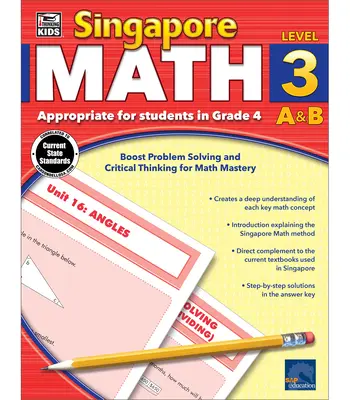 Singapur Mathe, Klasse 4 - Singapore Math, Grade 4