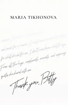 Dankeschön, Betty - Thank You, Betty