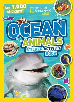 Meerestiere Sticker Activity Book - Ocean Animals Sticker Activity Book