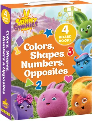 Sonnige Häschen: Farben, Formen, Zahlen und Gegensätze: 4 Pappbilderbücher (Us Edition) - Sunny Bunnies: Colors, Shapes, Numbers & Opposites: 4 Board Books (Us Edition)