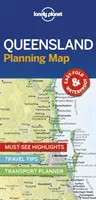 Lonely Planet Queensland Planungskarte 1 - Lonely Planet Queensland Planning Map 1