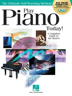 Spielen Sie heute Klavier! All-in-One-Anfängerpaket: Enthält Buch 1, Buch 2, Audio & Video - Play Piano Today! All-In-One Beginner's Pack: Includes Book 1, Book 2, Audio & Video