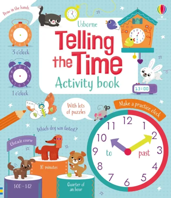 Activity Book zur Zeitbestimmung - Telling the Time Activity Book