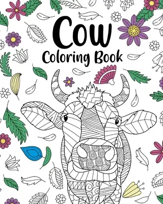 Kuh-Malbuch - Cow Coloring Book