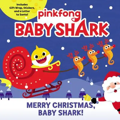 Baby-Hai: Frohe Weihnachten, Baby Hai! (Mit Aufklebern, Geschenkpapier und einem Brief an den Weihnachtsmann) - Baby Shark: Merry Christmas, Baby Shark! [With Stickers and Gift Wrap and a Letter to Santa]