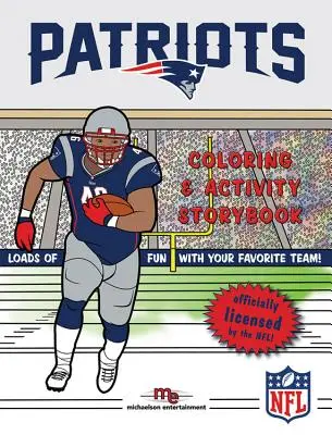 New England Patriots Malbuch & Activity Storybook - New England Patriots Coloring & Activity Storybook