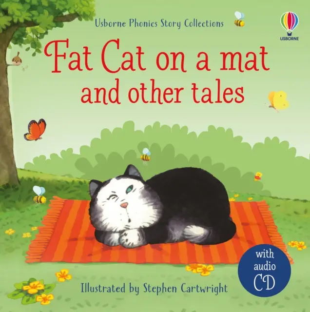 Die dicke Katze auf der Matte und andere Geschichten mit CD - Fat cat on a mat and other tales with CD