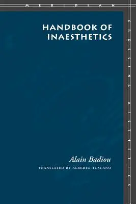 Handbuch der Inaesthetik - Handbook of Inaesthetics