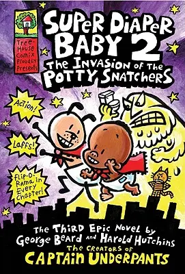 Super-Windel-Baby: Die Invasion der Töpfchenfresser: Eine Graphic Novel (Super Windel Baby #2): Vom Schöpfer von Captain Underpants, 2 - Super Diaper Baby: The Invasion of the Potty Snatchers: A Graphic Novel (Super Diaper Baby #2): From the Creator of Captain Underpants, 2