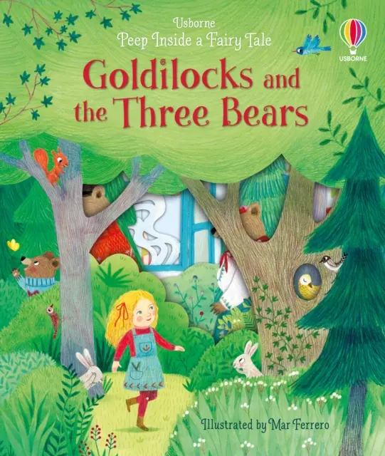 Ein Blick ins Märchen Goldlöckchen und die drei Bären - Peep Inside a Fairy Tale Goldilocks and the Three Bears