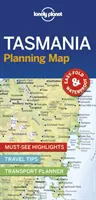 Lonely Planet Tasmanien Planungskarte 1 - Lonely Planet Tasmania Planning Map 1