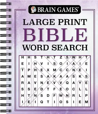 Denkspiele - Bibel-Wortsuche im Großdruck - Brain Games - Large Print Bible Word Search