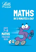 Letts Maths in 5 Minutes a Day Alter 7-8 - Ideal für den Einsatz zu Hause - Letts Maths in 5 Minutes a Day Age 7-8 - Ideal for Use at Home