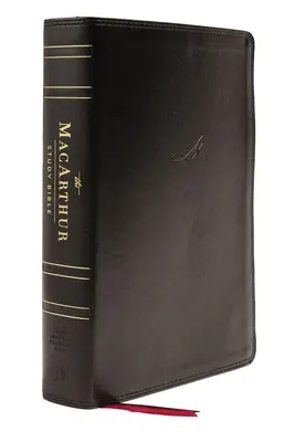 Nasb, MacArthur Studienbibel, 2. Auflage, lederweich, schwarz, Komfortdruck: Gottes Wahrheit freilegen, ein Vers nach dem anderen - Nasb, MacArthur Study Bible, 2nd Edition, Leathersoft, Black, Comfort Print: Unleashing God's Truth One Verse at a Time