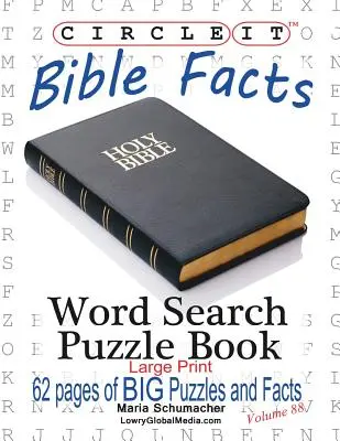 Circle It, Fakten zur Bibel, Großdruck, Wortsuche, Rätselbuch - Circle It, Bible Facts, Large Print, Word Search, Puzzle Book