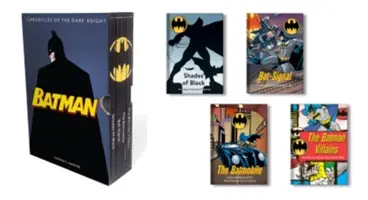 Batman: Chroniken des dunklen Ritters: (4 gebundene, illustrierte Bücher) - Batman: Chronicles of the Dark Knight: (4 Hardcover, Illustrated Books)