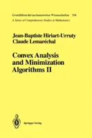 Konvexe Analyse und Minimierungsalgorithmen II: Fortgeschrittene Theorie und Bündelungsmethoden - Convex Analysis and Minimization Algorithms II: Advanced Theory and Bundle Methods