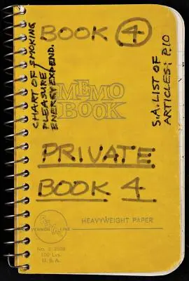 Lee Lozano: Privates Buch 4 - Lee Lozano: Private Book 4