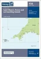 Imray Karte Y50 - Saint Mary's, Tresco und umliegende Inseln (Kleinformat) - Imray Chart Y50 - Saint Mary's, Tresco and Surrounding Islands (Small Format)