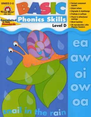 Grundlegende phonetische Fertigkeiten, Stufe D: EMC 3321 - Basic Phonics Skills, Level D: EMC 3321