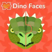 Dino-Gesichter: Mein erstes Puzzlebuch - Dino Faces: My First Jigsaw Book