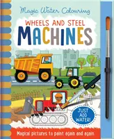 Räder und Stahl - Maschinen, unfallfreies Aktivitätsbuch - Wheels and Steel - Machines, Mess Free Activity Book