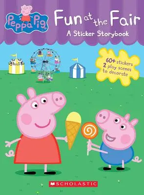 Spaß auf dem Jahrmarkt: Ein Sticker-Geschichtenbuch (Peppa Pig) - Fun at the Fair: A Sticker Storybook (Peppa Pig)
