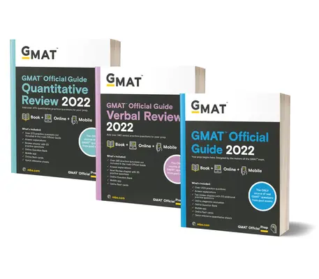 GMAT Offizieller Leitfaden 2022 Bundle: Bücher + Online-Fragenbank - GMAT Official Guide 2022 Bundle: Books + Online Question Bank