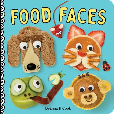 Lebensmittel-Gesichter: Ein Pappbuch - Food Faces: A Board Book