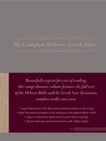 Die komplette hebräisch-griechische Bibel, Leinen Hardcover, Grau (Hardcover) - The Complete Hebrew-Greek Bible, Cloth Hardcover, Gray (Hardcover)