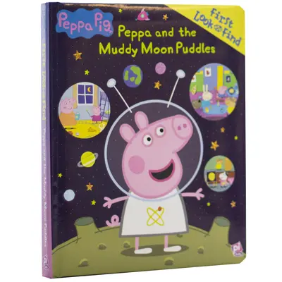 Peppa Pig: Peppa und die schlammigen Mondpfützen: Erstes Schauen und Finden - Peppa Pig: Peppa and the Muddy Moon Puddles: First Look and Find