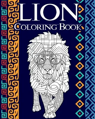 Lion Malbuch - Lion Coloring Book