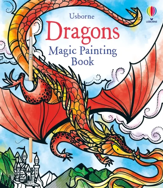 Dragons Magic Malbuch - Dragons Magic Painting Book