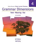 Grammatikdimensionen, Buch 4: Form, Bedeutung und Gebrauch [Mit Zugangscode] - Grammar Dimensions, Book 4: Form, Meaning, and Use [With Access Code]