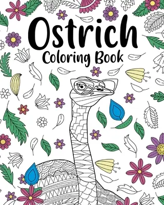 Straußen-Mandala-Malbuch - Ostrich Mandala Coloring Book