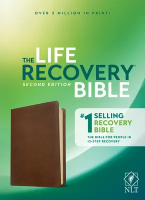 NLT Life Recovery Bibel, Zweite Ausgabe (lederähnlich, rustikales Braun) - NLT Life Recovery Bible, Second Edition (Leatherlike, Rustic Brown)