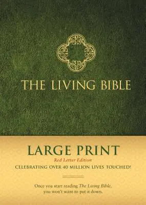 Die Lebendige Bibel Großdruck Red Letter Edition - The Living Bible Large Print Red Letter Edition