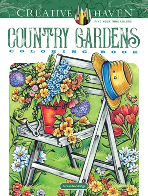 Creative Haven Country Gardens Malbuch - Creative Haven Country Gardens Coloring Book