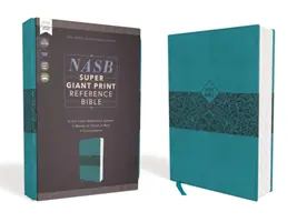 Nasb, Super Giant Print Referenzbibel, Leathersoft, Teal, Red Letter Edition, 1995 Text, Comfort Print - Nasb, Super Giant Print Reference Bible, Leathersoft, Teal, Red Letter Edition, 1995 Text, Comfort Print