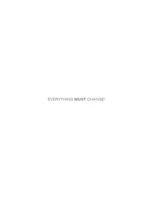 Alles muss sich ändern!: Die Welt nach Covid-19 - Everything Must Change!: The World After Covid-19