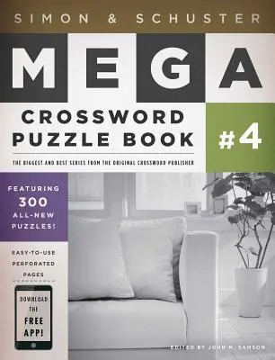 Simon & Schuster Mega Kreuzworträtsel Buch #4, 4 - Simon & Schuster Mega Crossword Puzzle Book #4, 4