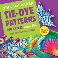 Origami-Papier 100 Blatt Tie-Dye-Muster 6 (15 CM): Tuttle Origami-Papier: Hochwertige doppelseitige Origami-Blätter mit 8 verschiedenen Motiven bedruckt ( - Origami Paper 100 Sheets Tie-Dye Patterns 6 (15 CM): Tuttle Origami Paper: High-Quality Double-Sided Origami Sheets Printed with 8 Different Designs (