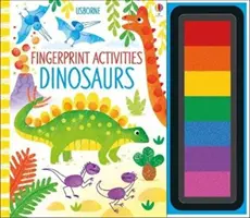 Fingerabdruck Aktivitäten Dinosaurier - Fingerprint Activities Dinosaurs